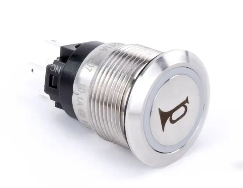 SIERRAMARINE AV10050R Red Halo Push Button Horn Switch – Marine Horn Control