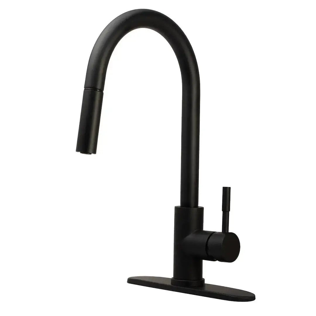 DURA FAUCET MK530SLKMB Streamline Pull-Down RV Kitchen Faucet by DURA FAUCET