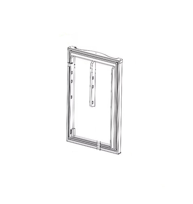 GE Appliance WR78X32430 Black Refrigerator Door Replacement