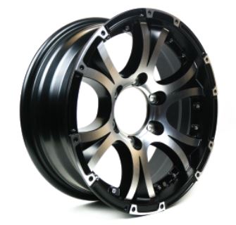 TASKMASTER 65865HDBMF Heavy-Duty Aluminum Wheel