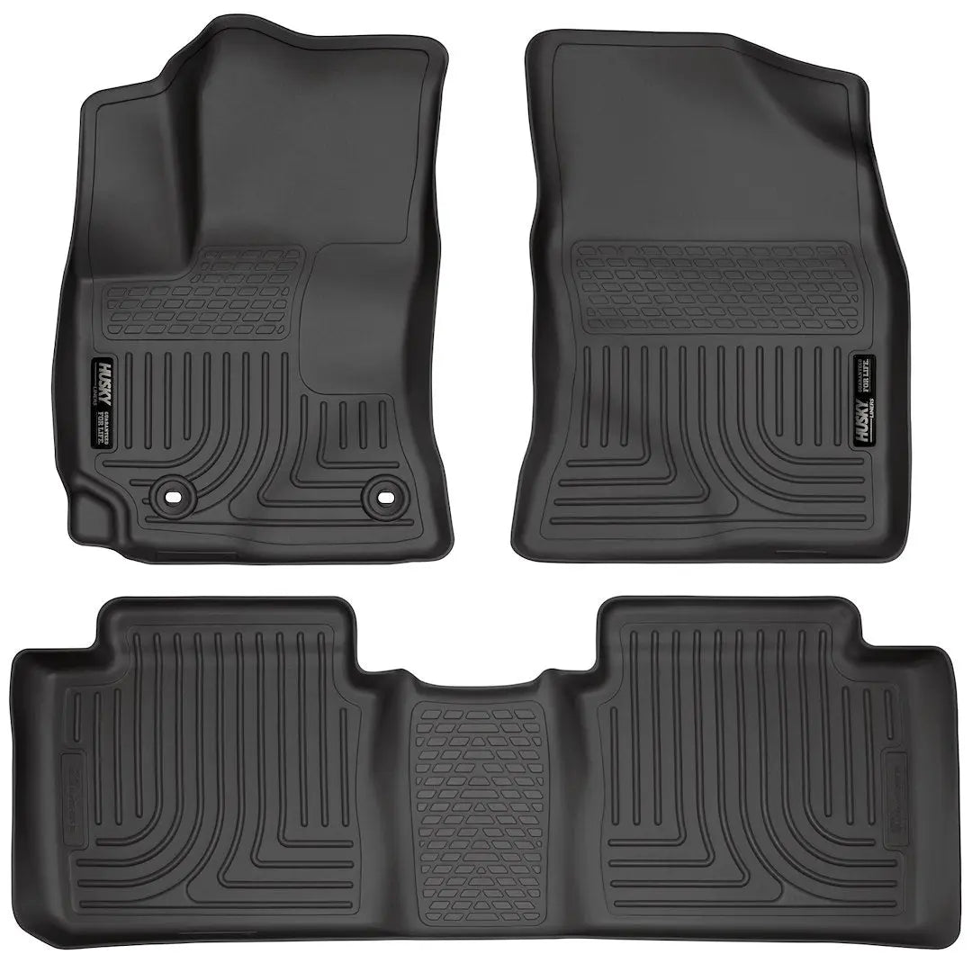 HuskyLiner WB Corolla Front and Second Row Floor Mats for Toyota Corolla (2014-2019)