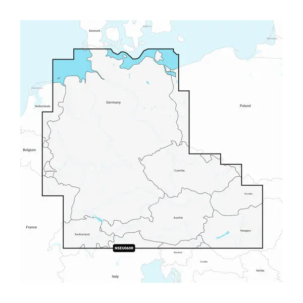 Garmin Carto Germany Lakes & Rivers Navigation Map (Part #010C125520)