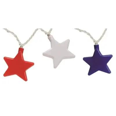 Camco Party Lights Stars – Indoor/Outdoor String Light Decor by CAMCO