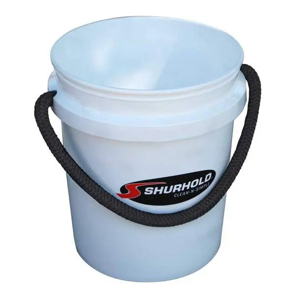 SHURHOLD IND 2451 5-Gallon White Bucket with Durable Construction