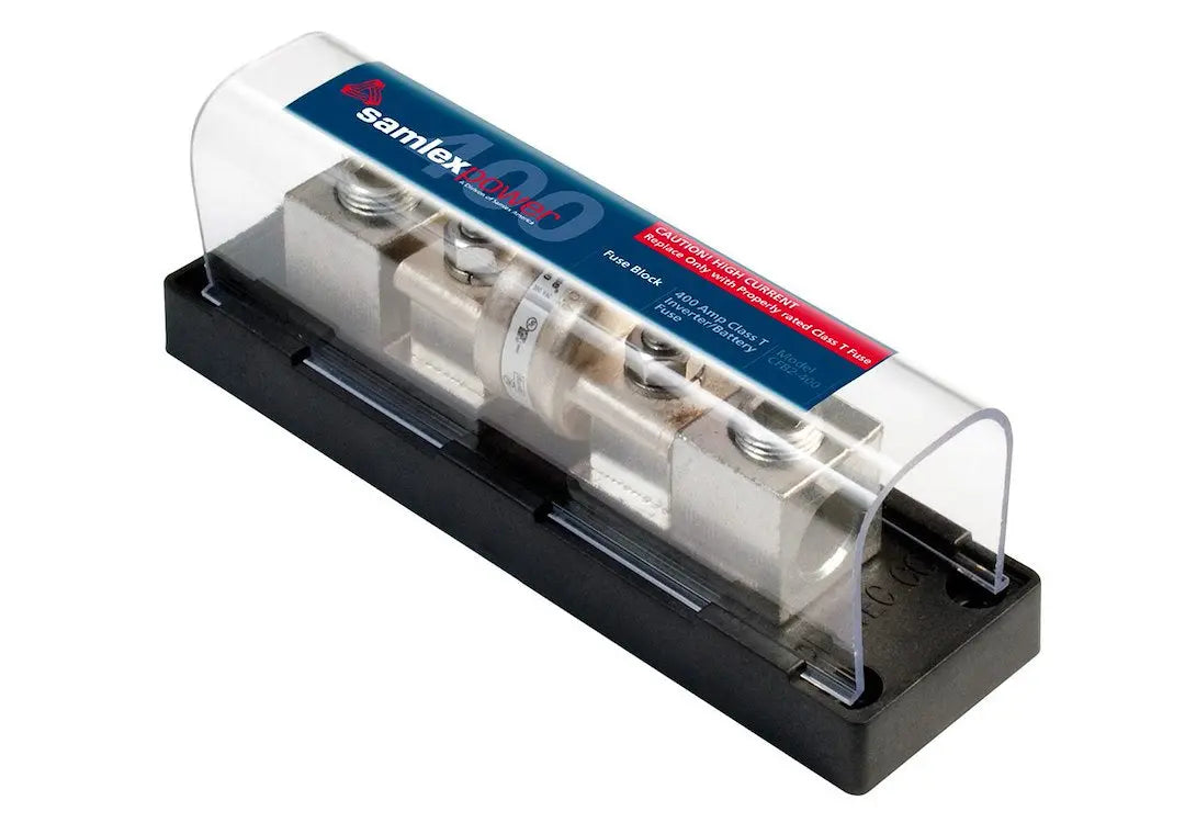 SAMLEX AMER CFB2400 Class T Fuse Block – Reliable Overcurrent Protection for Your Electrical System