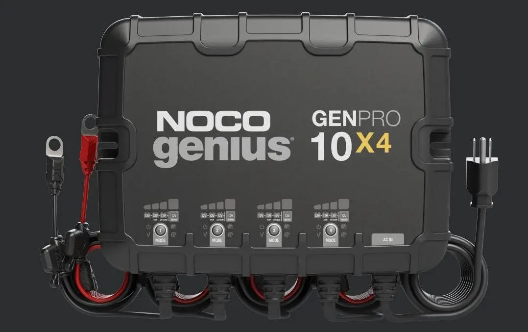 NOCO GENPRO10X4 4-Bank 40A Onboard Battery Charger for Multiple Batteries