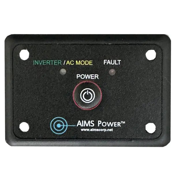 AIMS Power Remote Control for HF Inverters, Red - Part Number 1002972