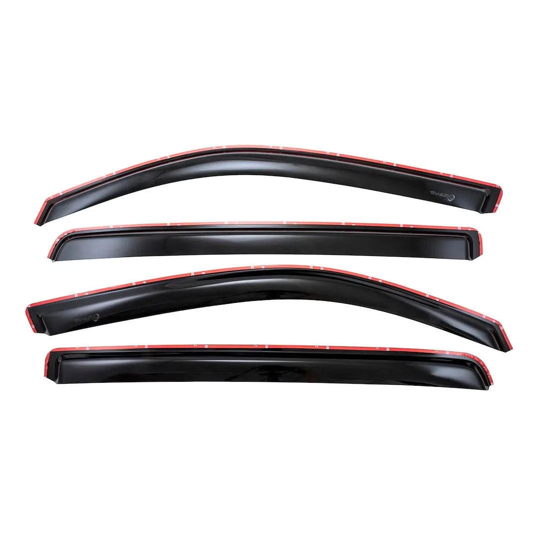 TRAILFX T844818IC Inchannel Window Vents Smoke 4-Piece for Ram 1500 (2019-2024)