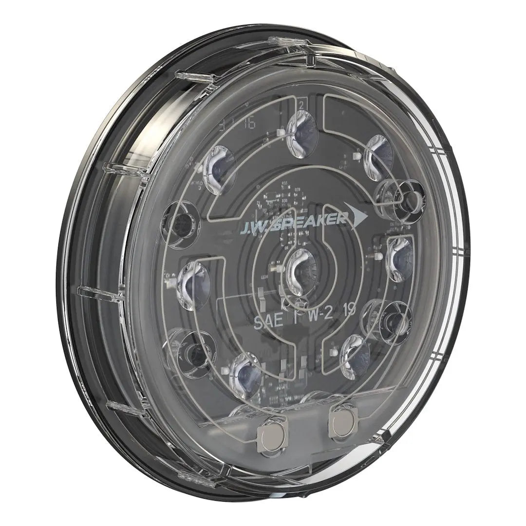 JW Speaker 234-12/24V Blue Flasher - Reliable Vehicle Signal Warning Light