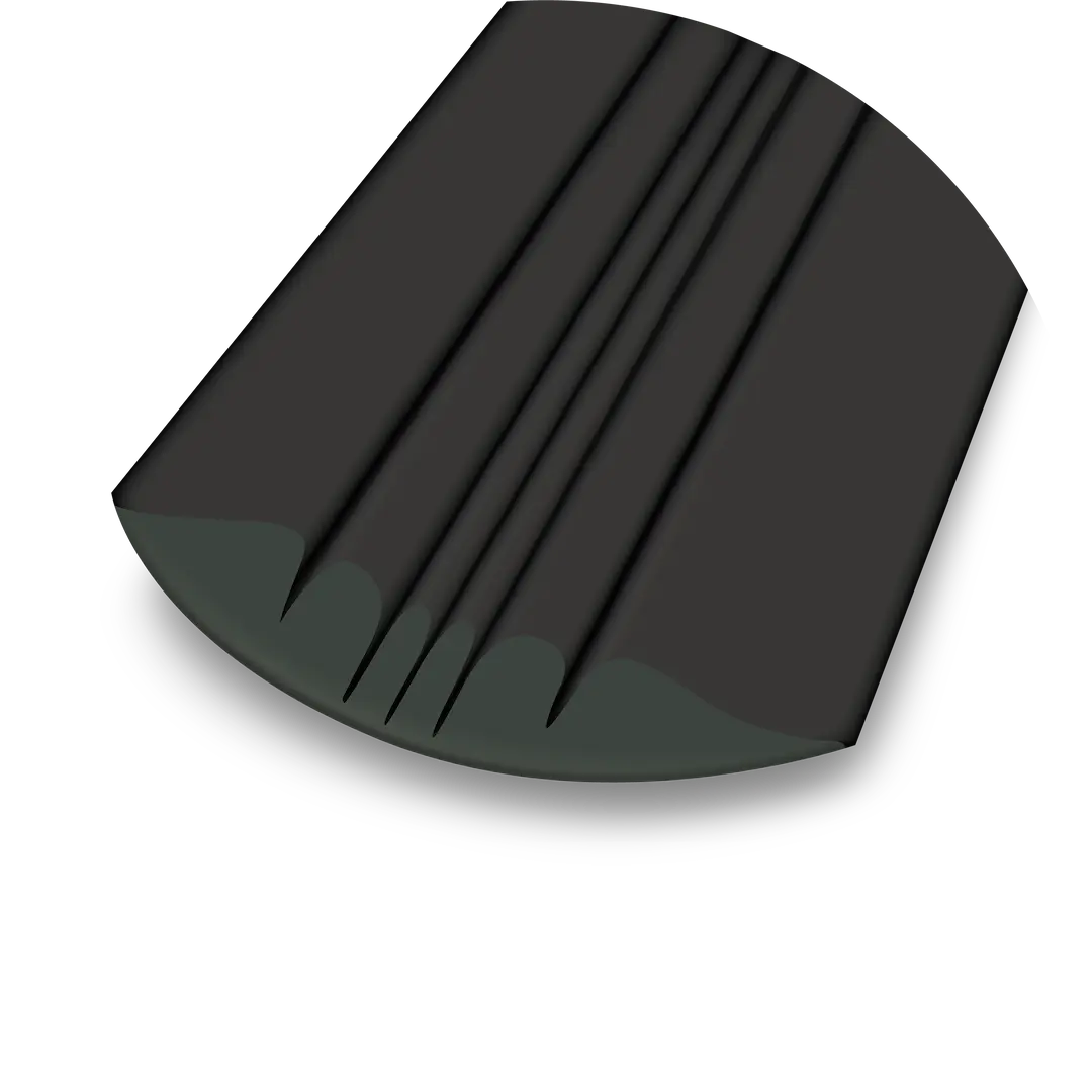 KeelGuard Bow Protector - Black, 12' by KeelGuard (Part #20212)