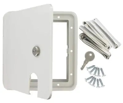 Valterra LLC A102151VP Electrical Hatch LG PW CD – Durable RV Access Panel