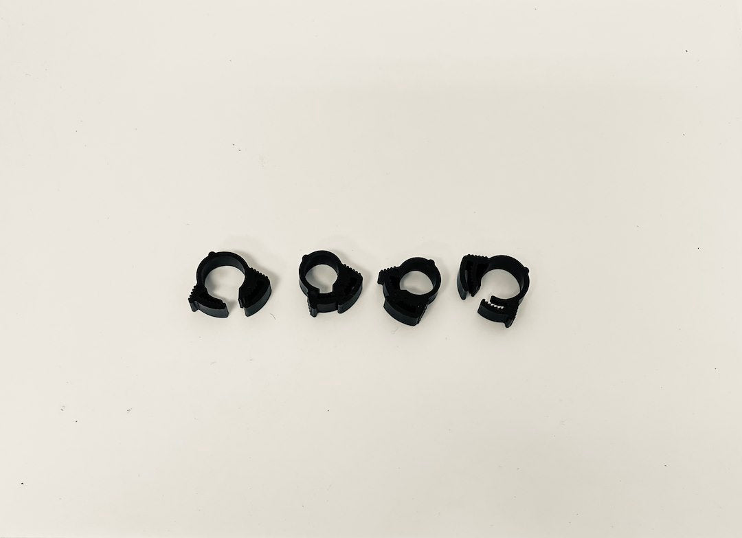 HELIX RACING 100-Pack 5/16-Inch Nylon Ratchet Clamps (Part #1112221)