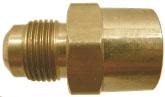 AP Products 3/8 inch Flare x 1/4 inch FNPT Fitting (Part Number MEF4664)