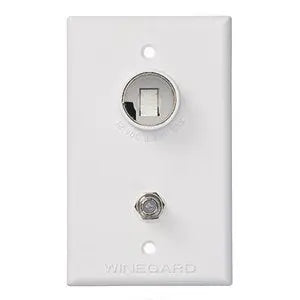 WINEGARD Outlet 12V/75 Ohm White - Model TG7341