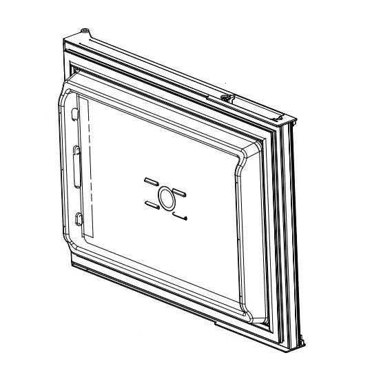 DAVE CARTER NR638530 Freezer Door Assembly - Reliable Replacement Part