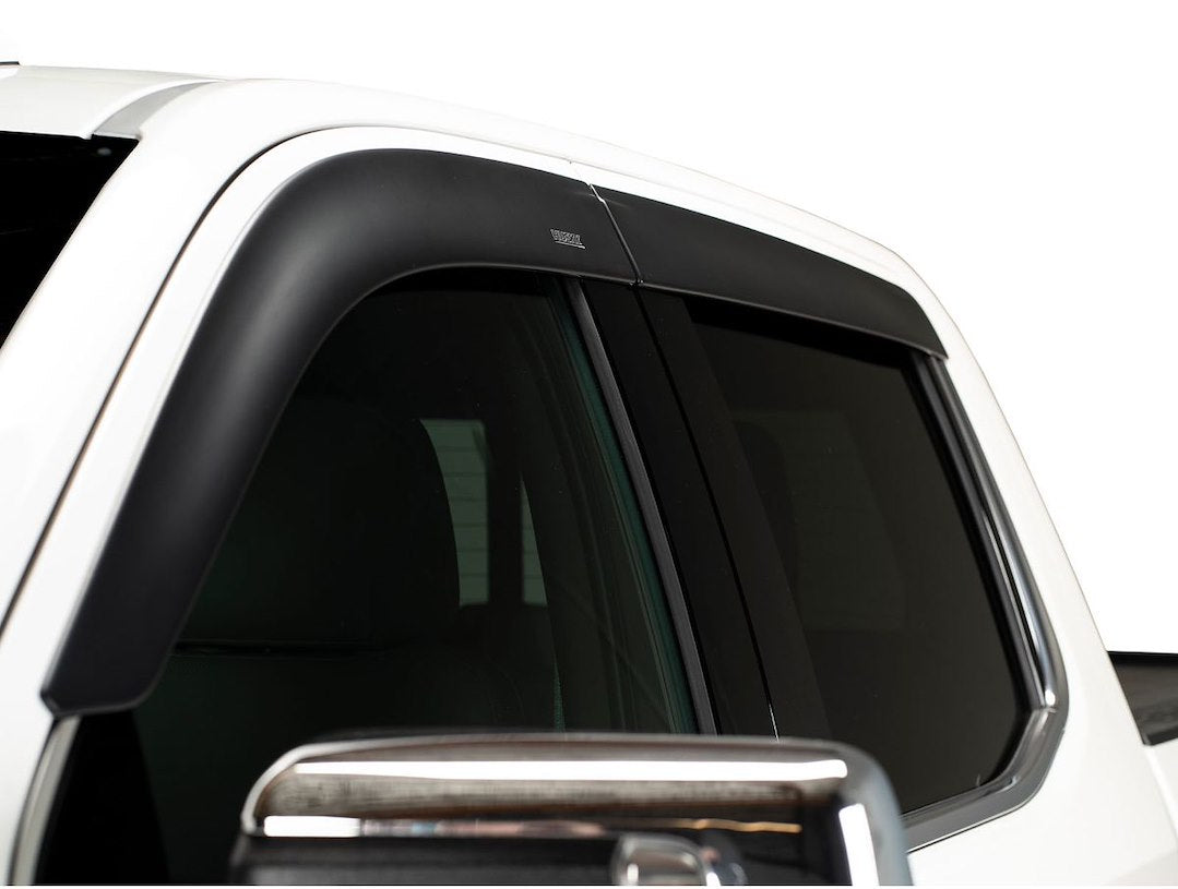 Huskyliner Low Profile 4-Piece Matte Black Ventvisor Set (Part Number 2857040)