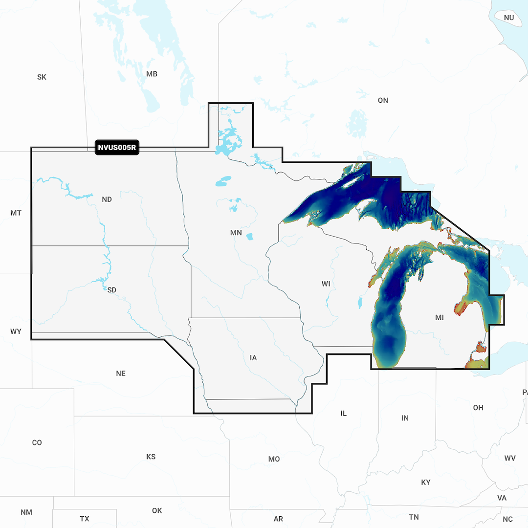 Garmin Carto U.S. North Navigation Map - Part Number 010C128900