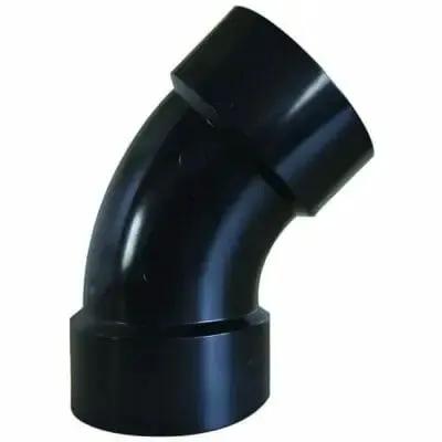 Valterra LLC 45 Degree Elbow 3' Hub DWV for Plumbing Systems by VALTERRA LLC