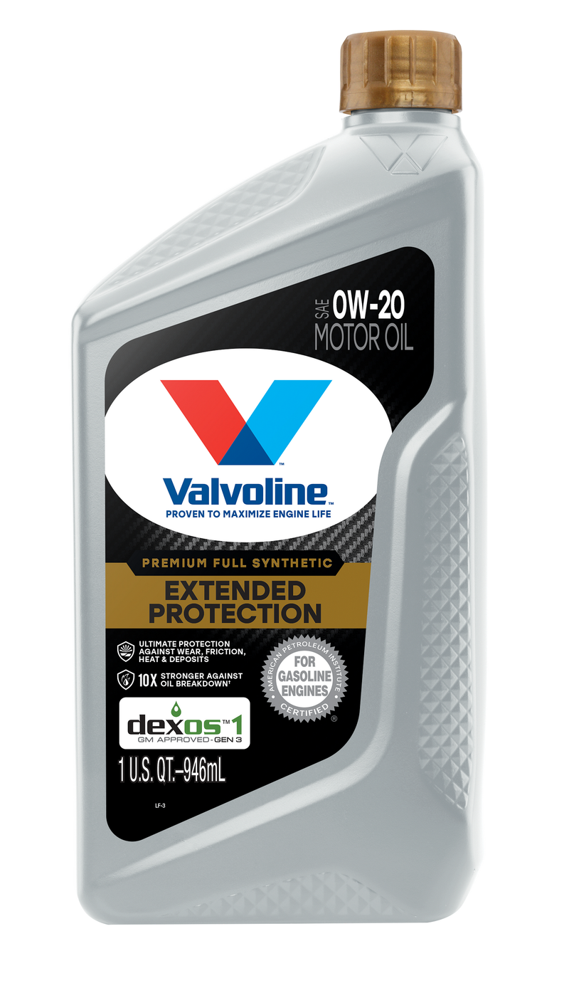 Valvoline Extended Protection Full Synthetic 0W-20 Motor Oil - Part Number 891682