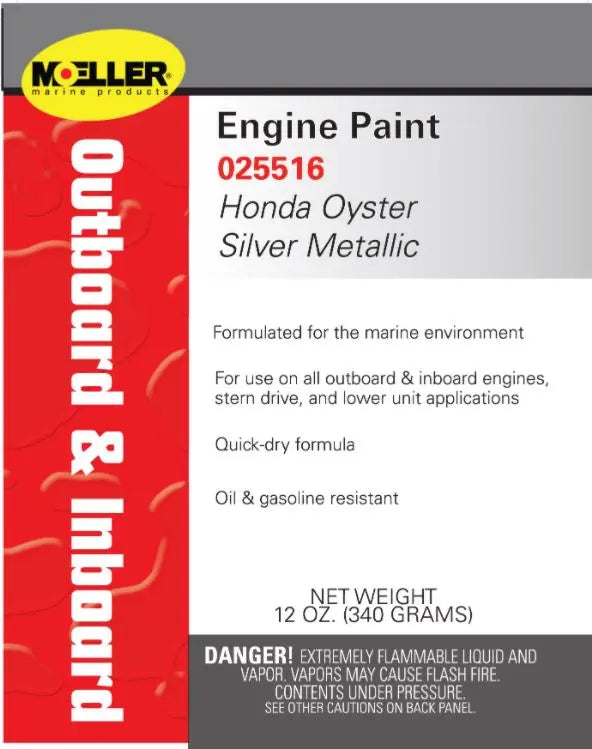 Moeller EP Honda Silver Metallic Finish - Part Number 025516