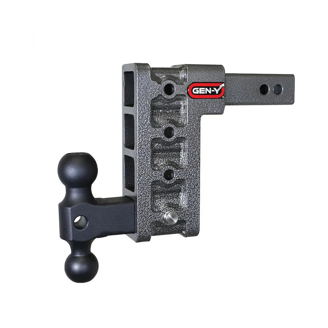 GEN-Y Hitch Mega-Duty 2-Inch Shank with 7.5-Inch Drop for 1.5K Towing Capacity