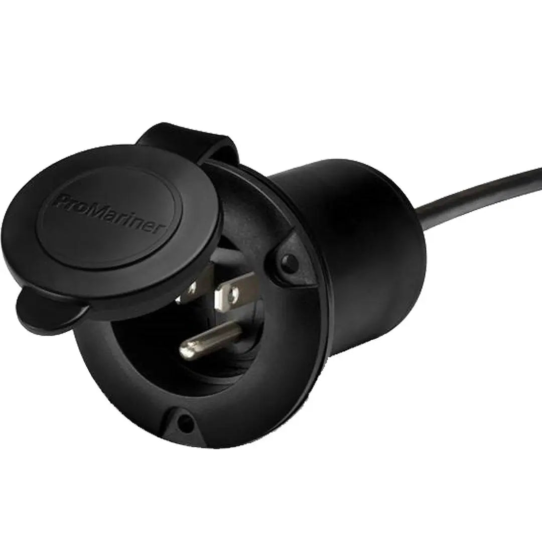 PRO MARINER Universal AC BC Plug Holder - Black (Part Number 51300)