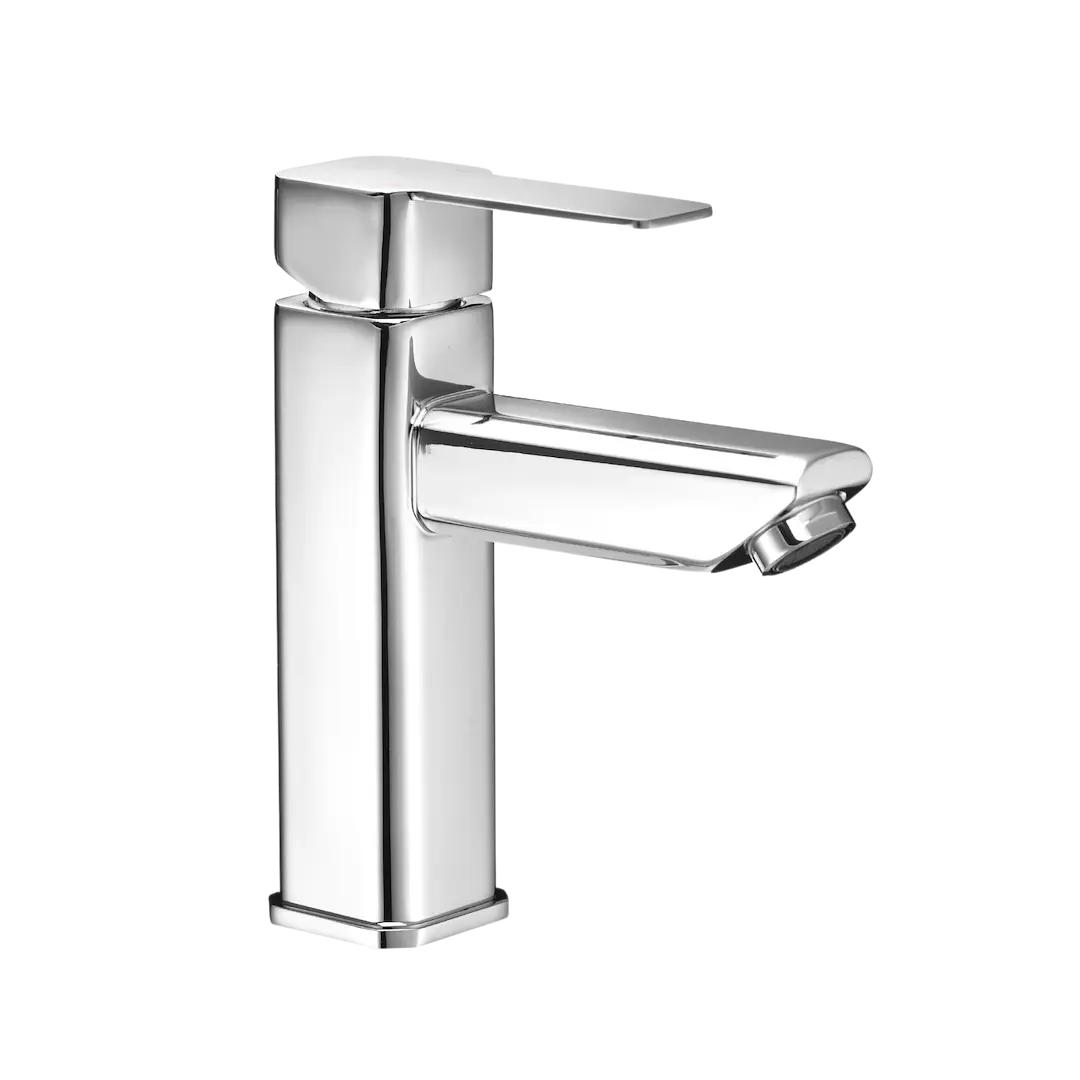 DURA FAUCET FML803LQCP Modern Angular RV Lavatory Faucet by DURA FAUCET