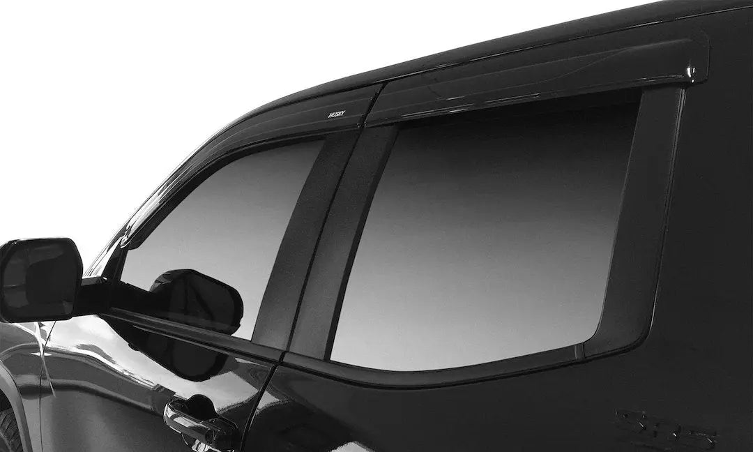 HuskyLiner VV Low Pro 4-Piece Smoke Floor Mat Set for Nissan Frontier (2022-2025)