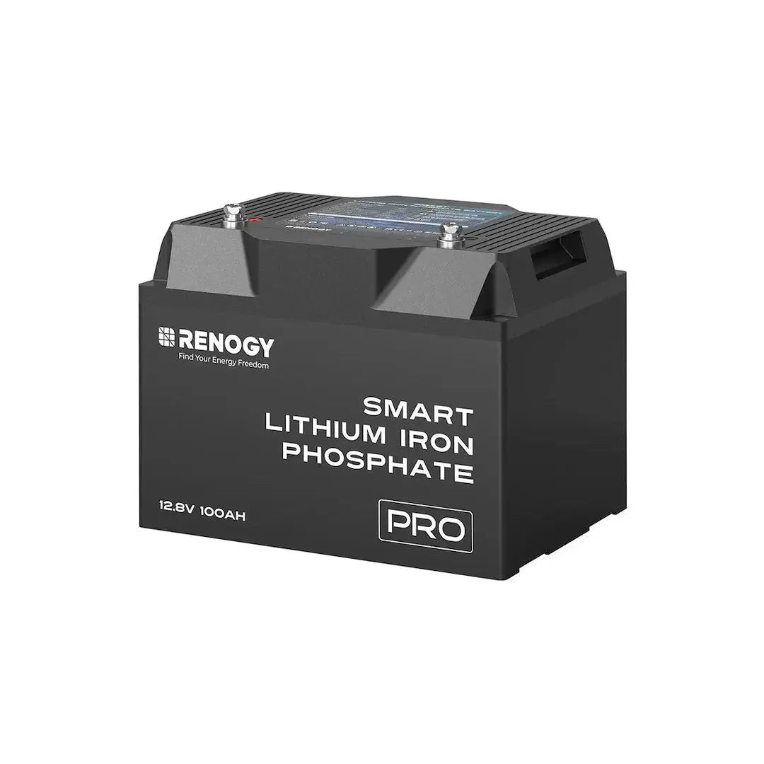 Renogy 12V 100Ah Pro Lithium Iron Phosphate (LiFePO4) Battery - Reliable Deep Cycle Power