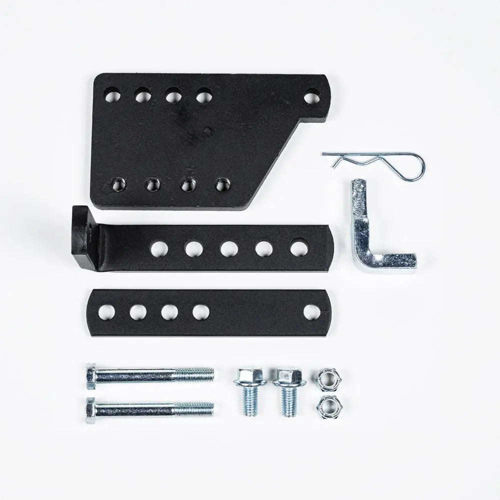 Blue Ox BXW4073 Single Mount L-Bracket Kit for Secure Vehicle Attachment
