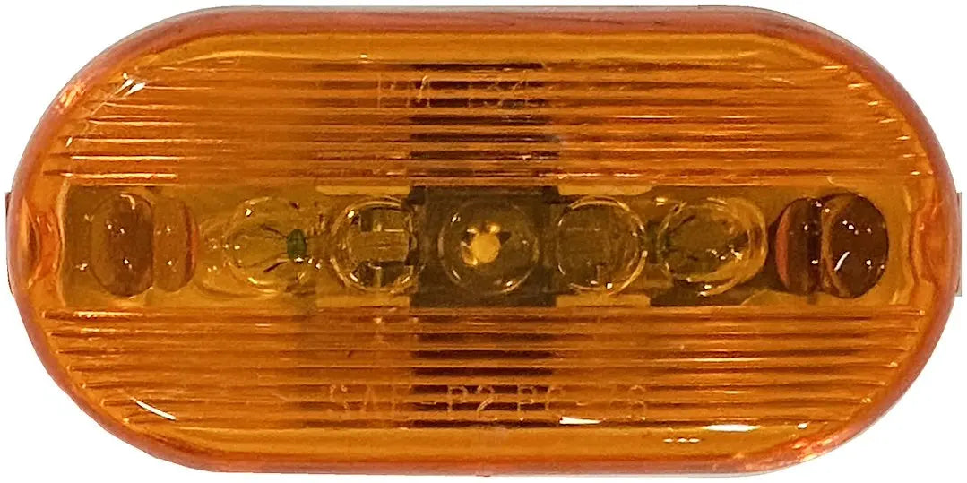 Peterson Manufacturing V135A Double Bulb Clearance Light - Clear Lens for Enhanced Visibility