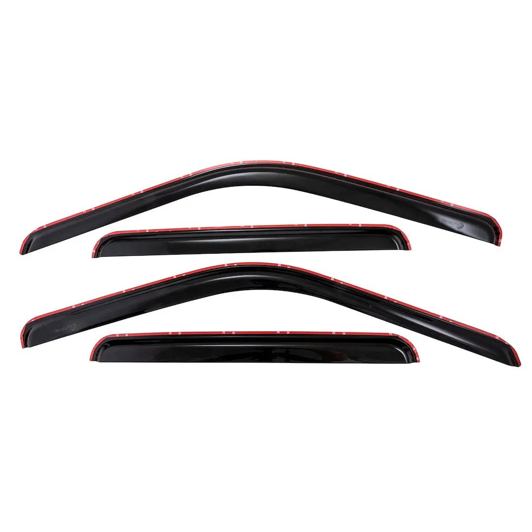 TrailFX Inchannel Window Vents Smoke 4-Piece Set for 2012-2014 Ford F-250 and F-350 Super Duty by TRAILFX
