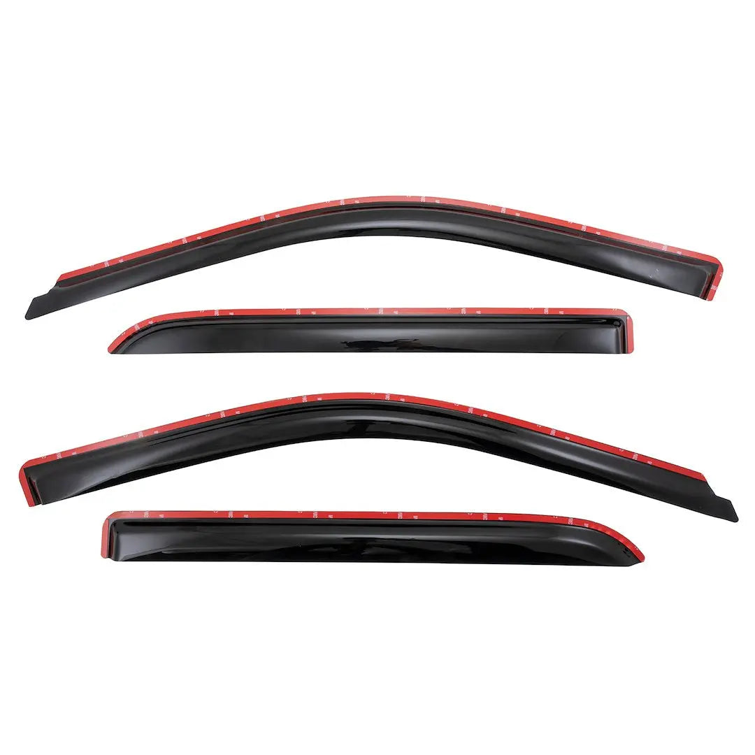 TrailFX T844109IC Inchannel Window Vents Smoke 4-Piece for Ram 1500, 2500, 3500 (2012-2015)