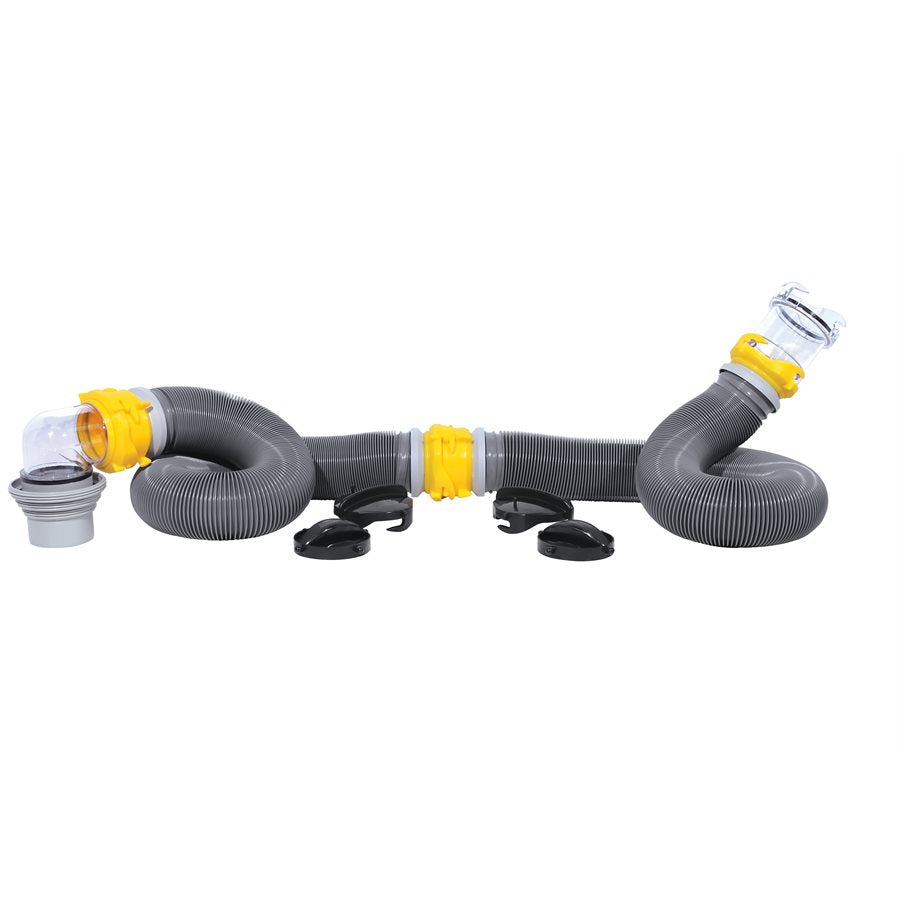 Camco Super Kit 20' Sewer Hose for RV and Marine Waste Management