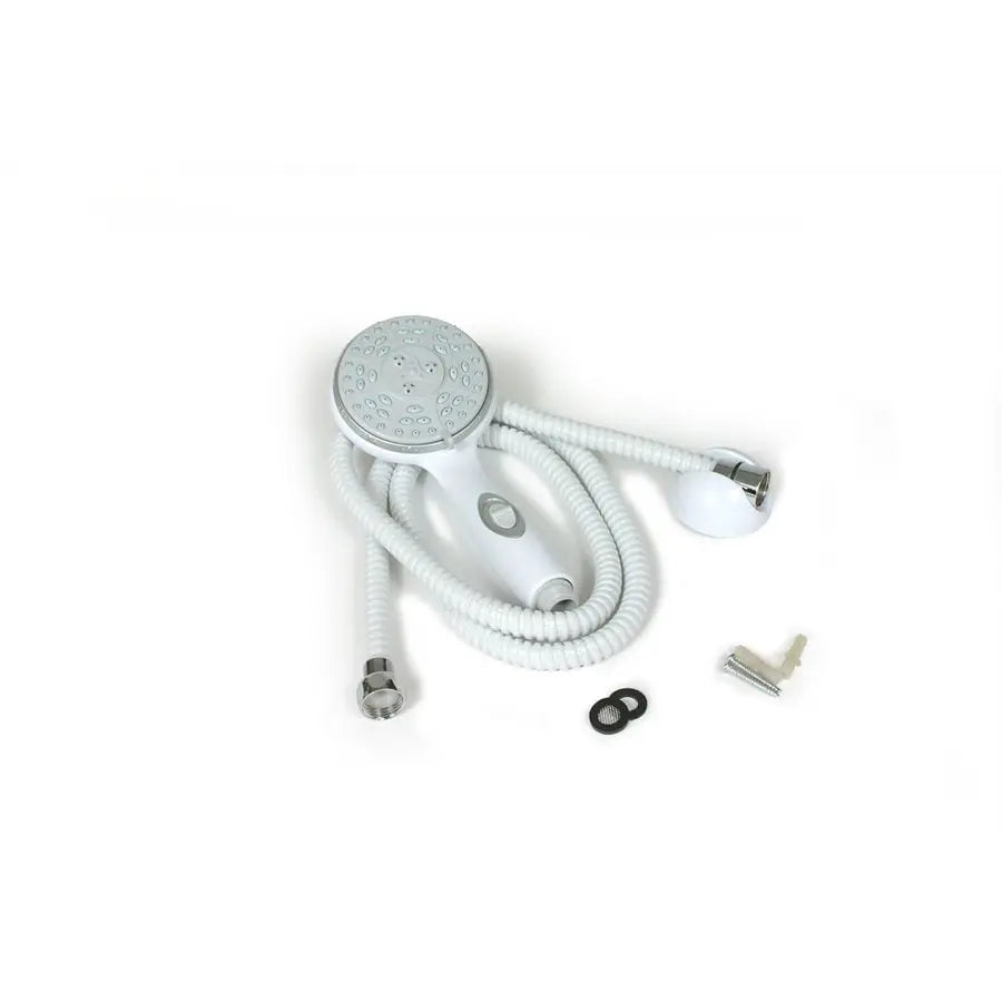 Camco Shower Head Kit White - Easy Installation and Durable Design