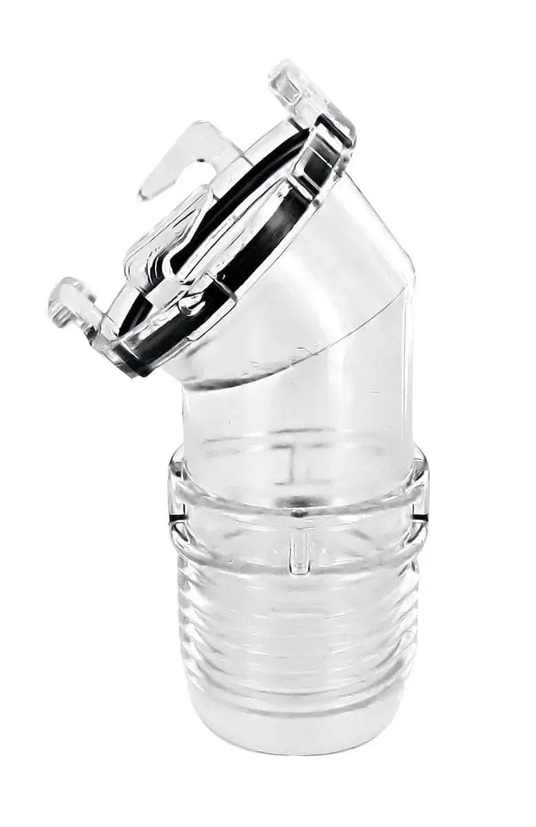 Valterra LLC F023111 Clear 45-Degree Threaded Hose Adapter by VALTERRA LLC