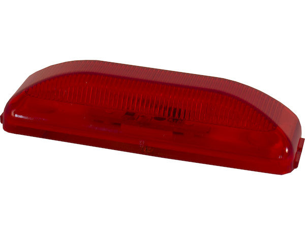 Buyers Prod 3-3/4 Inch Red Rectangular Marker Light (Part #5623812)