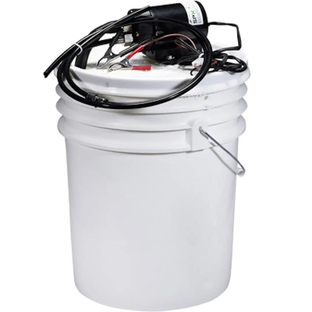 Johnson Pump Oil Change Kit with 12V Pump & Pail - Model 65000