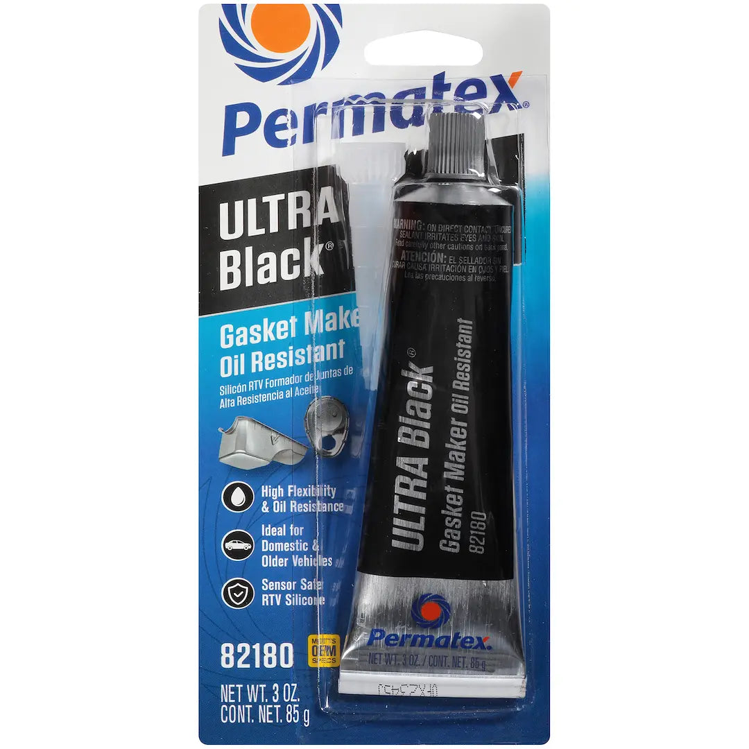PERMTX-LOCKT Gasket Maker Ultra Black Part 82180 for Automotive and Machinery Applications