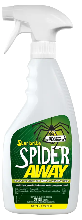 Star Brite Spider Away 22 oz. - Effective Spider and Insect Remover for Marine and Outdoor Use