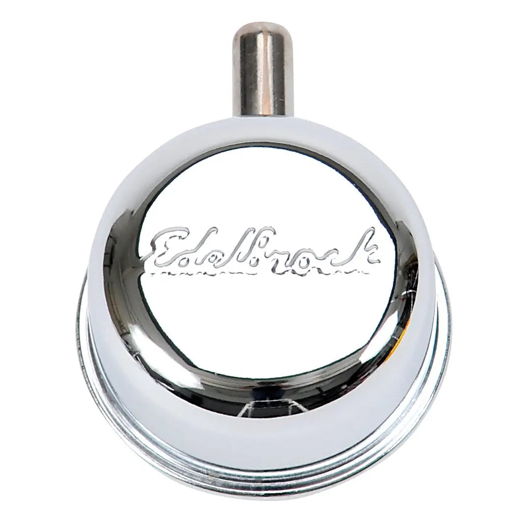 Edelbrock 4410 Round Breather with Nipple for Automotive Air Intake Systems