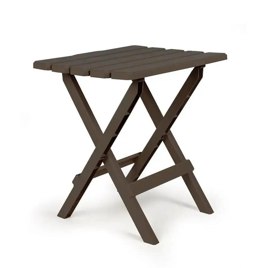 Camco Folding Table in Large Brown - Model 51886 by CAMCO
