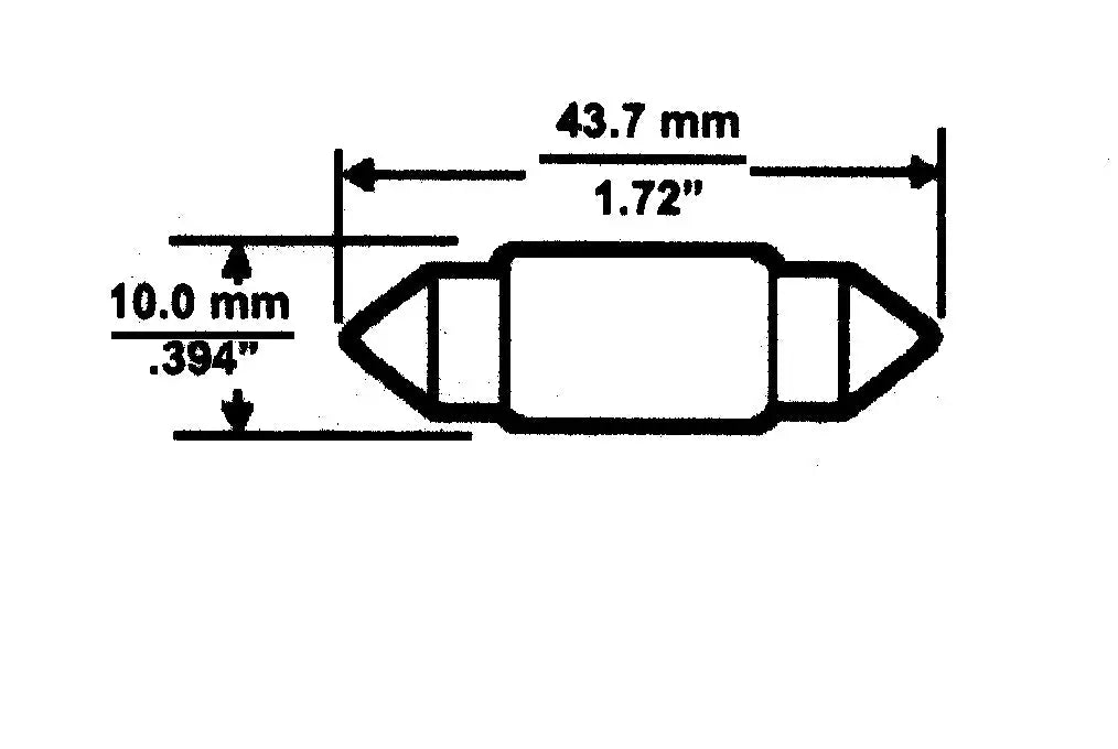 Camco 10 Pack #212-2 Bulbs - Reliable Replacement for RV and Marine Lighting