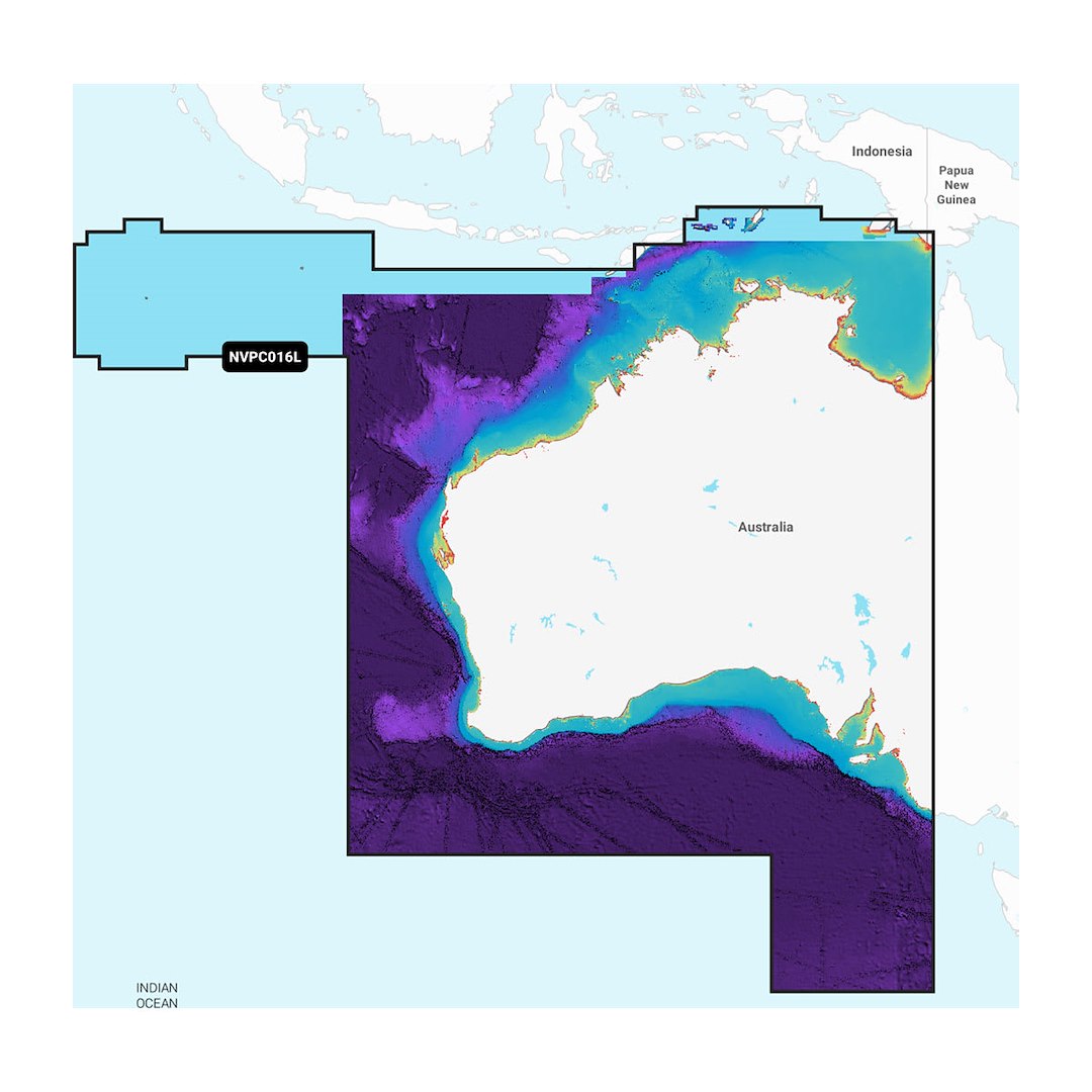 Garmin Navionics Vision+ Australia - Advanced Marine Navigation System, Part #010C148300