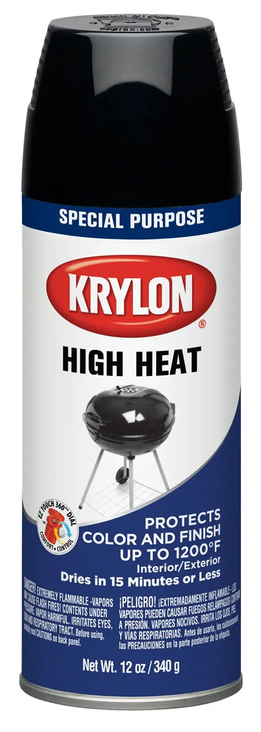VHT BBQ & Stove Black High-Temperature Coating, Part Number 1618