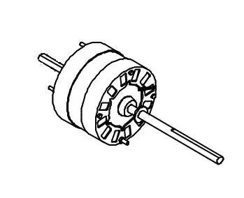 Coleman RVP Motor Outside - Part Number 14683189 for RV and Marine Applications by COLEMAN RVP
