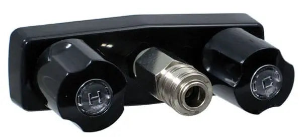 Valterra LLC PF213791 Shallow Mount Black Quick Connect Panel