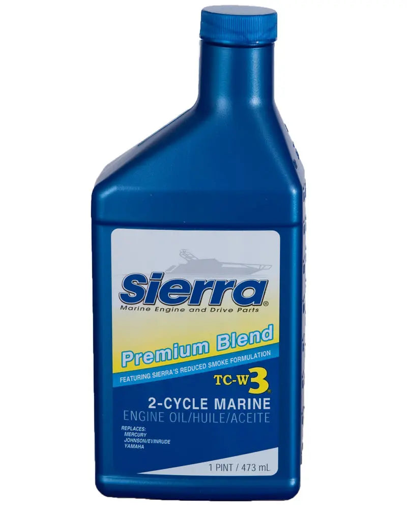 SIERRAMARINE 2 Cycle Oil - Pint, Marine Engine Oil for Small Engines