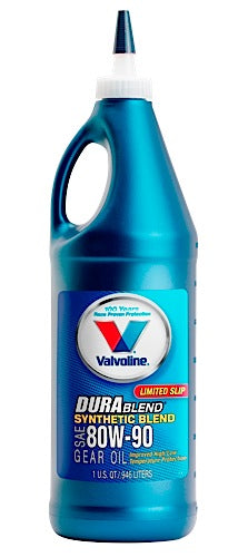 Valvoline 80W90 Durablend Gear Oil Quart - Heavy-Duty Lubricant for Vehicles and Equipment