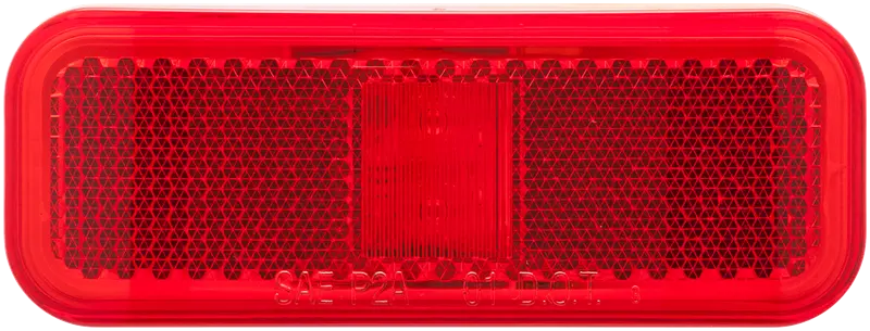 OPTRONICS MCL44RB1 Red LED Mark Light with Single Wire
